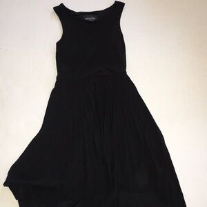 UDTFashion Black Sleeveless Hi-low Dress | Girl Size 16